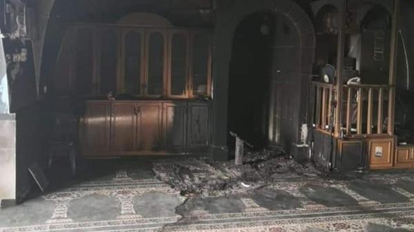 إحراق مسجد في القدس