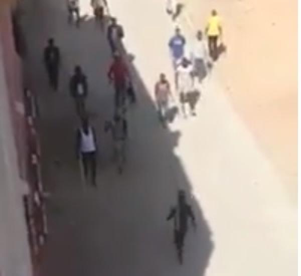 هذه رواية ولاية أمن طنجة بخصوص  تبادل العنف بين مهاجرين أفارقة