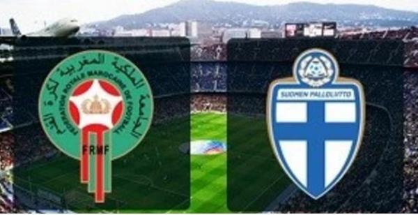 البث المباشر : المباراة الودية بين المغرب و فنلندا
