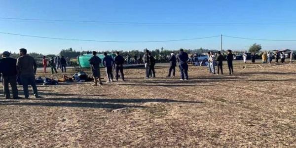 نجونا من كارثة...سيارة نقل مزدوج على متنها 25 تلميذا تتعرض لحادثة سير خطيرة نواحي سيدي سليمان