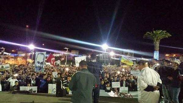 تجدد التظاهرات في الحسيمة احتجاجا على مقتل محسن فكري