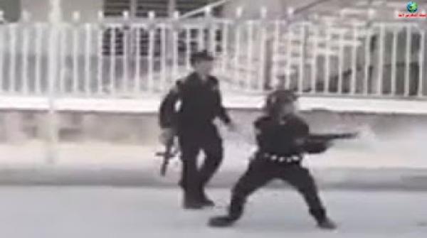 مشاهد من المواجهات بين القوات العمومية والمحتجين بالحسيمة