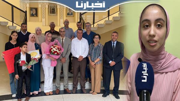 بعد تربعها على عرش الباكالوريا.. شيماء البحياوي: أهدي هذا التتويج لجلالة الملك وهذه رسالتي للتلاميذ