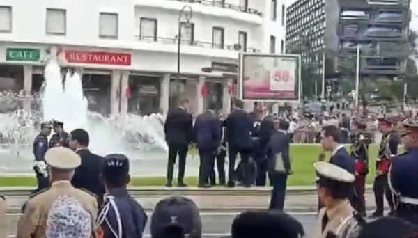 إلقاء القبض على شخص حاول اعتراض سبيل الموكب الملكي بالرباط