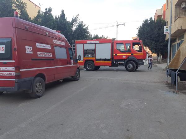 النيران تلتهم منزلا ببني ملال والوقاية المدنية تتدخل وتجنب كارثة - صورة-