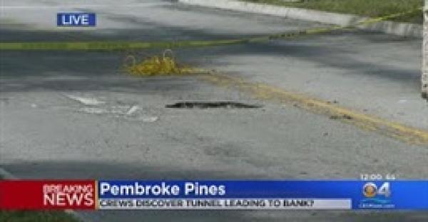 على طريقة الأفلام.. حفر نفق لسرقة بنك أمريكي (فيديو)