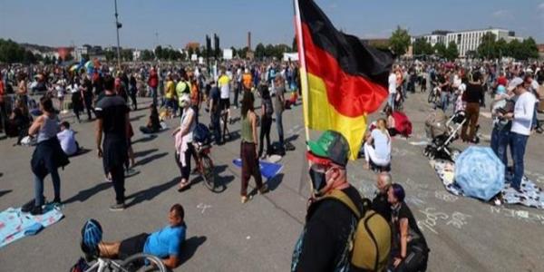 الألمانيون يحتجون ضد قيود كورونا تحت شعار "نهاية الجائحة ـ يوم الحرية"