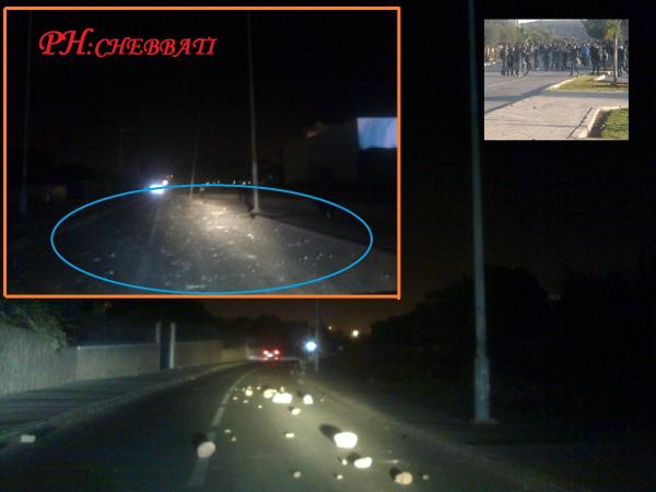 مواجهات خطيرة بين الطلبة والقوات العمومية بأكادير تفضي لإصابات واعتقالات وحرق ممتلكات تابعة للشرطة