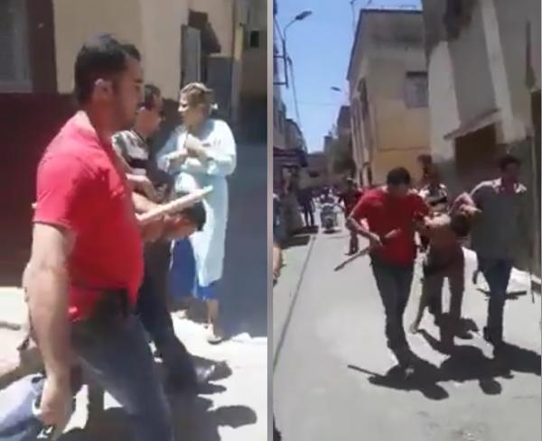 لحظة اعتقال ''كاريكا'' أخطر مجرم بالقنيطرة