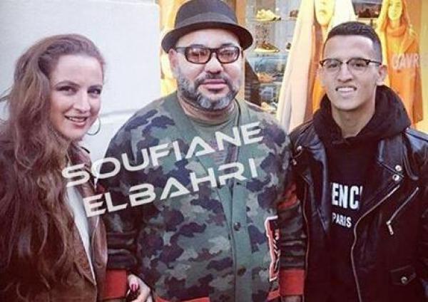 الملك محمد السادس في صورة جديدة من باريس و هذه المرة رفقة الأميرة لالة سلمى