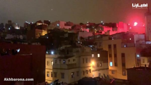 دعوات التكبير والتهليل في مشهد تقشعر له الأبدان بطنجة