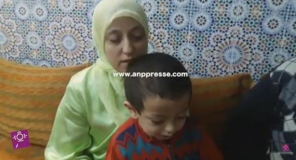 مؤثر...طفل مريض يستنجد بالملك محمد السادس لعلاجه