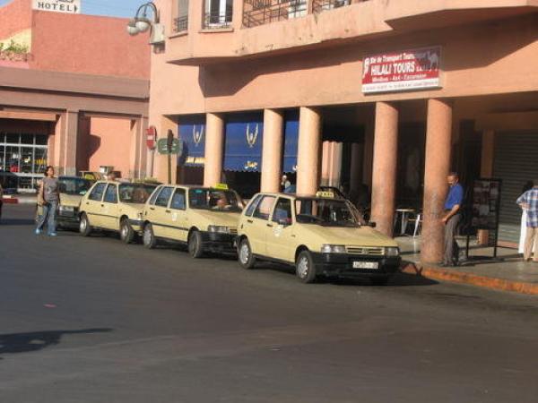 جزائري يعتدي على سائق طاكسي بمراكش