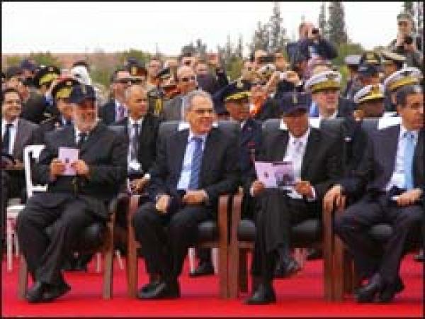 فرقة المسيرة الخضراء تبهر المتتبعين بعروضها في سماء مراكش