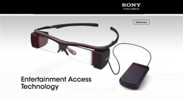 سوني تغار من غوغل وتطلق نظارة شبيهة بـ"غلاس"
