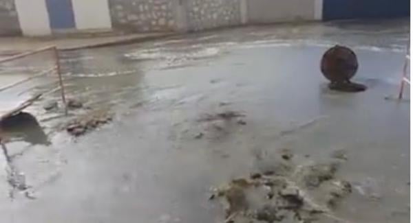 ساكنة أكادير تغرق بمياه الصرف الصحي والمسؤولين آوت