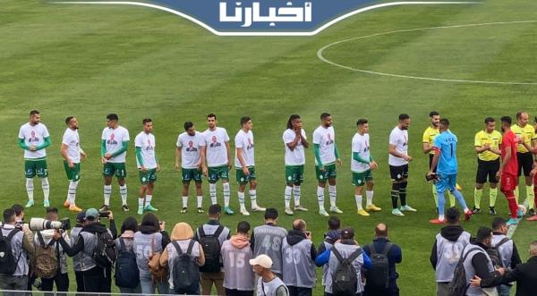 لاعبو الرجاء يدخلون مباراة برشيد بأقمصة "بالشفاء العاجل بودريقة"