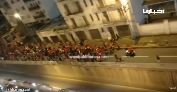 من زاوية أخرى شاهد ماذا وقع خارج الملعب بعد الديربي