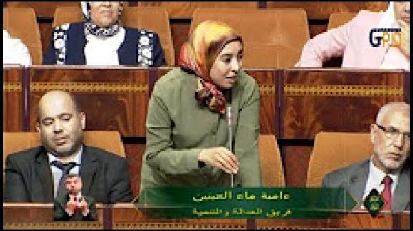 ماء العينين تنتقد تراجع حرية الصحافة في البرلمان