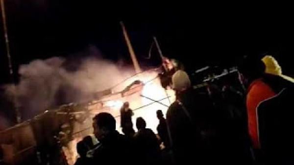 قنينة غاز صغيرة تجهز على محل لبيع الفواكه وترسل صاحبه للمستعجلات