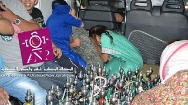 اعتقالات ومداهمات لمقاهي الشيشة بالبيضاء " هاكيفاش"