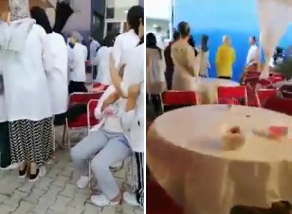 اختناقات واغماءات في صفوف عاملات في شركة كابلاج بسبب تسرب غاز سام بالقنيطرة