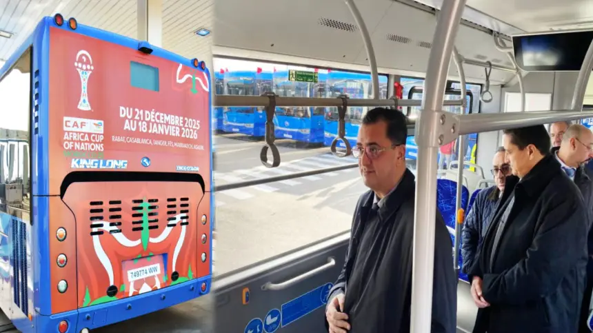 طنجة: إعطاء الانطلاقة الرسمية لخدمة أسطول النقل الحضري الجديد