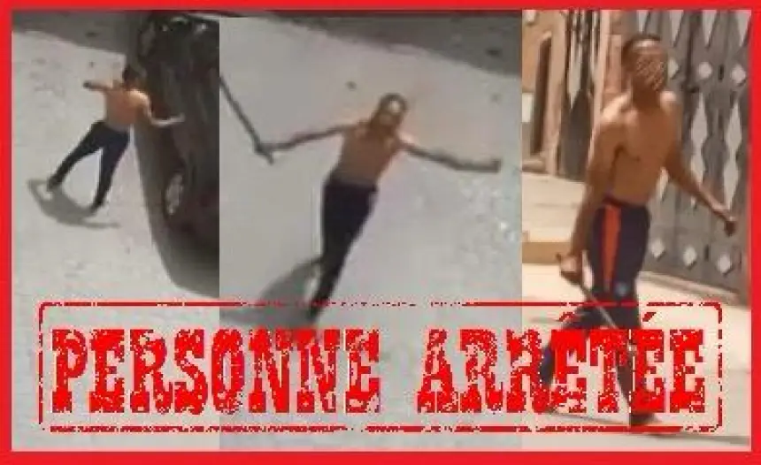 مراكش.. توقيف شخص خرب سيارات بسلاح أبيض في سيدي يوسف بن علي