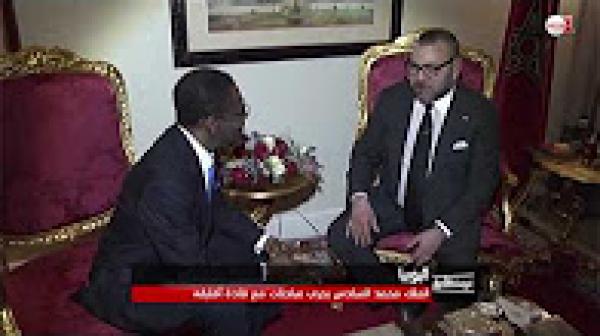 الملك محمد السادس يجري مباحثات مع قادة دول إفريقية