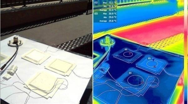 طلاء أبيض ثوري يحافظ على برودة المباني من حرارة الشمس