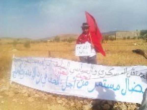 المعتقل العسكري والسياسي السابق جالطي يعلن إعتصامه على الحدود