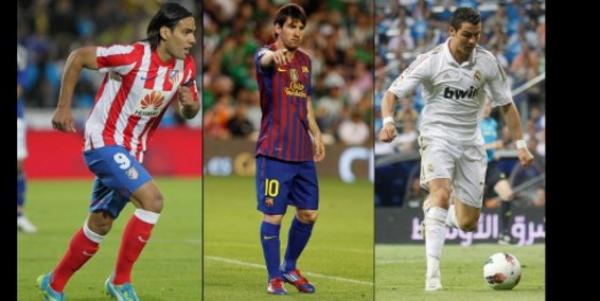 هدافو الليغا مرشحون للكرة الذهبية