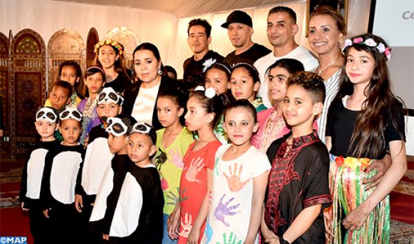 الأميرة للا أسماء تترأس حفل نهاية السنة الدراسية بمؤسسة الأطفال والشباب الصم