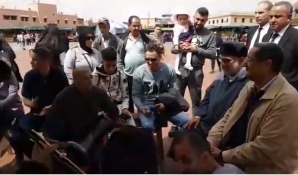 بنكيران بجامع الفنا بمراكش