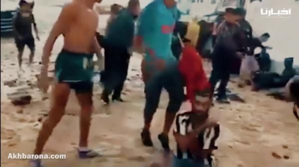 مرة أخرى فرحة وسجود بعد وصول حراكة مغاربة وهكذا كانت رد فعل مواطنة إسبانية