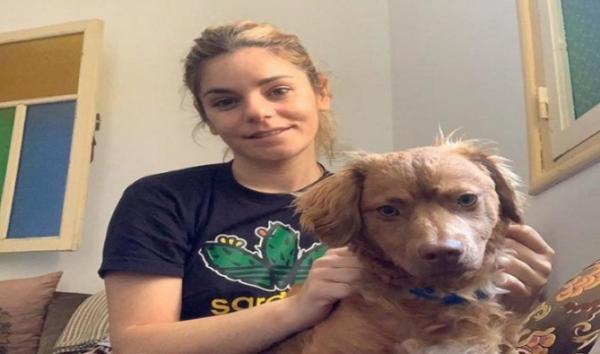 بعد رفض حبيبها المغربي مساعدتها...شابة إيطالية تضحي برحلة العودة إلى وطنها وفاء لكلبها