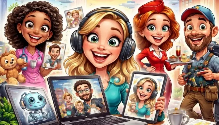 تريند الكاريكاتير بالذكاء الاصطناعي يثير مخاوف الخصوصية وتسريب البيانات المهنية