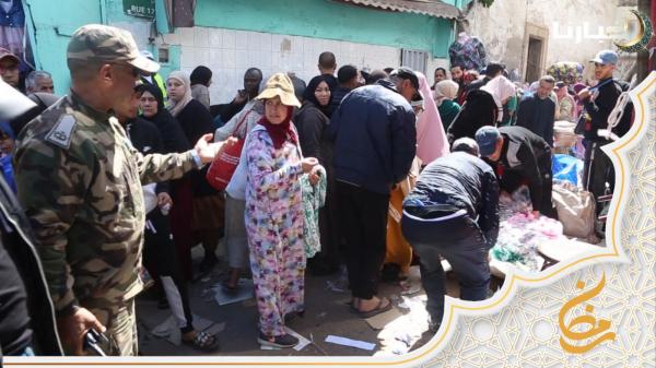 تزامنا مع الزيارة الملكية..السلطات المحلية بدرب السلطان تقود حملة واسعة على الباعة الجائلين