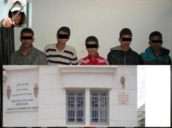 في يوم واحد:شرطة تيكيوين تتمكن من توقيف مجرم مصنف "خطر"،وتفكك عصابة أبطالها قاصرين