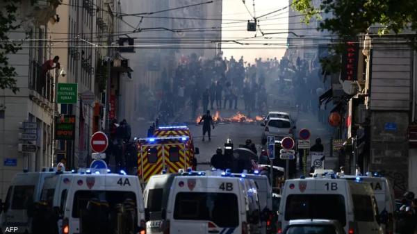 فرنسا: اعتقال المئات بعد ليلة رابعة من الاحتجاجات العنيفة