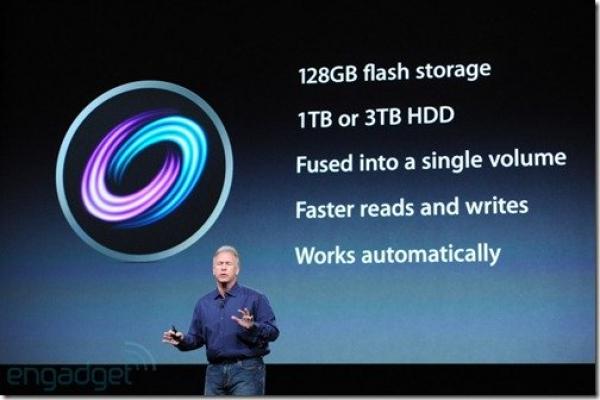 أبل تكشف عن تقنية التخزين Fusion Drive