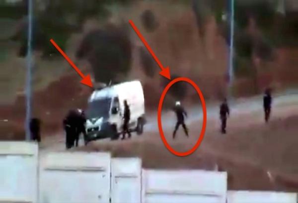 بالفيديو : رجال الحموشي يواجهون احتجاجات أهل الريف بـ " الحجارة "