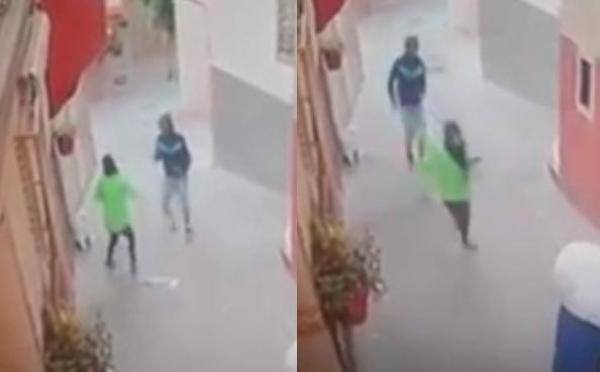 بالفيديو: فتاة تتعرض للكريساج بطنجة و تكتفي بالهرب دون التبليغ و الفايسبوك يُنصفها