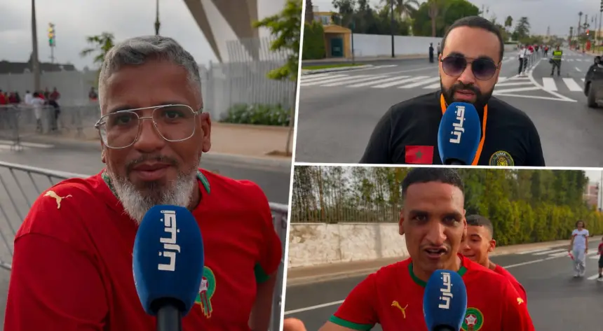زحف جماهيري مغربي نحو ملعب مولاي الحسن لمساندة اللبؤات أمام الجزائر