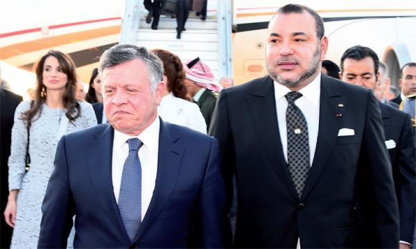 عاهل المملكة الأردنية يوجه دعوة رسمية للملك محمد السادس لحضور القمة العربية المقبلة