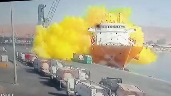 ارتفاع عدد ضحايا حادث تسرب غاز سام بميناء العقبة بالأردن لـ10 قتلى