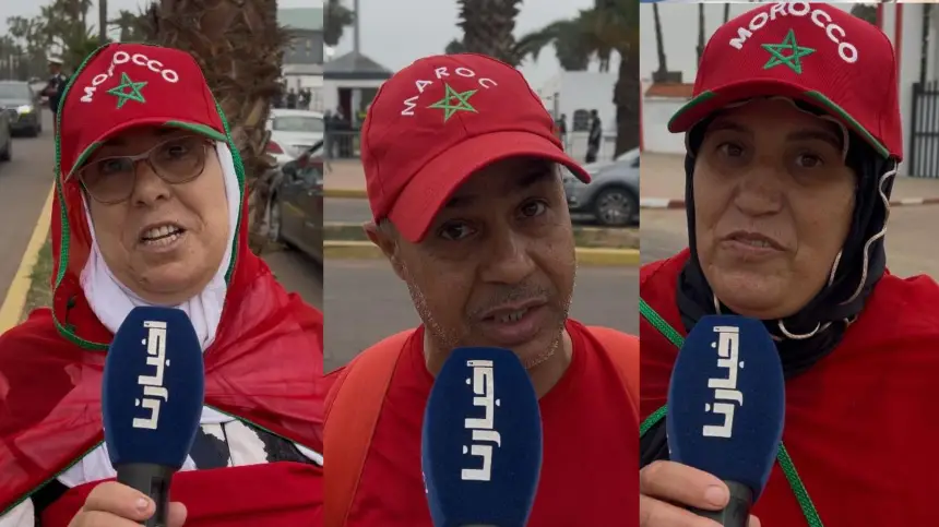 توقعات الجماهير المغربية لمباراة جنوب إفريقيا