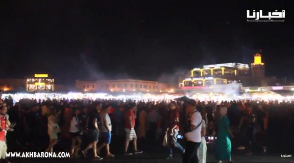 جولة في ساحة جامع الفنا بمراكش بعدسة "أخبارنا"