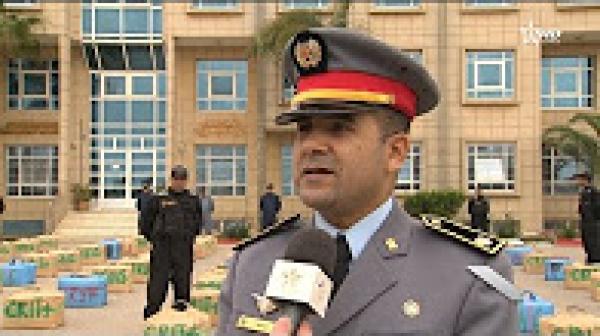 حجز طنين ونصف من مخدر الشيرا بتطوان