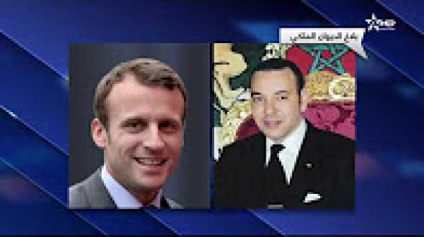 اتصال هاتفي بين الملك و ماكرون الرئيس الجديد للجمهورية الفرنسية